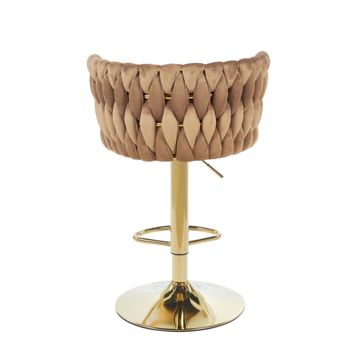 Baro kėdė aksomas - Riviera 24 cappuccino 3 Baro kėdė aksomas - Riviera 24 cappuccino 3