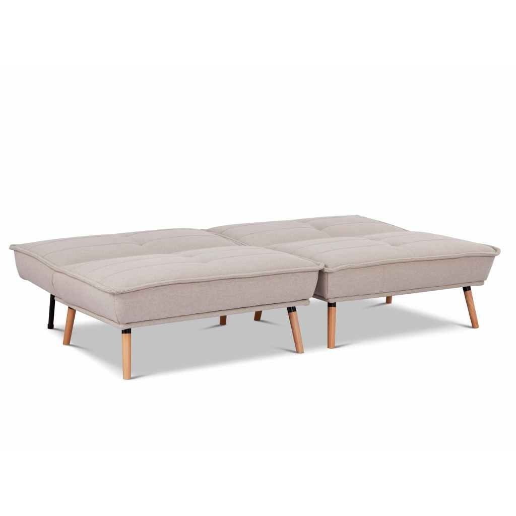 Dvivietė sofa-lova AMBER, smėlio 5