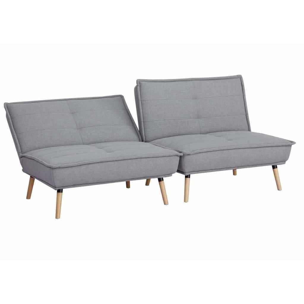 Dvivietė sofa-lova AMBER, šviesiai pilka 1 Dvivietė sofa-lova AMBER, šviesiai pilka 1