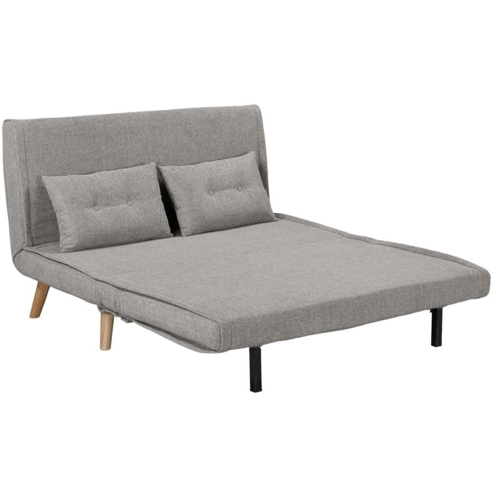 Dvivietė sofa-lova TEMPO, pilka 1