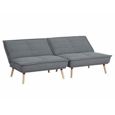 Dvivietė sofa-lova AMBER, tamsiai pilka 2 Dvivietė sofa-lova AMBER, tamsiai pilka 2