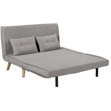 Dvivietė sofa-lova TEMPO, pilka 1