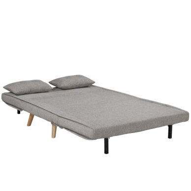 Dvivietė sofa-lova TEMPO, pilka 3