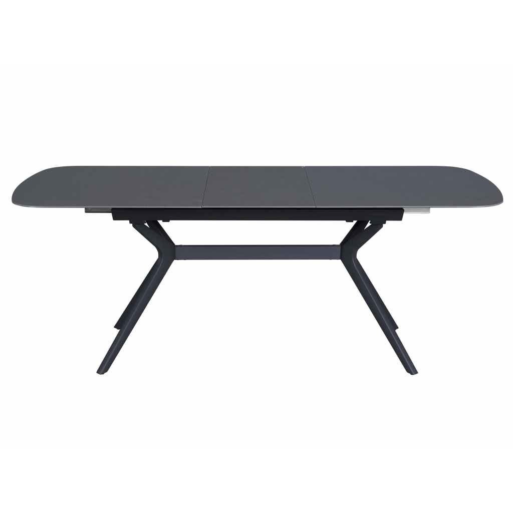 Išskleidžiamas valgomojo stalas DELF 160-204x90 cm, pilka 2 Išskleidžiamas valgomojo stalas DELF 160-204x90 cm, pilka 2