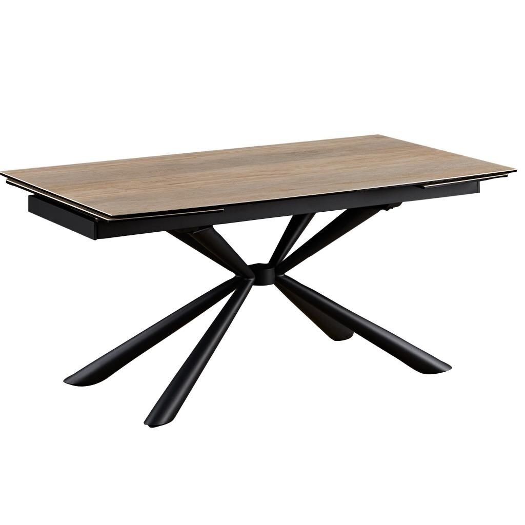 Išskleidžiamas valgomojo stalas STAV 160-240x90 cm, medžio raštas
