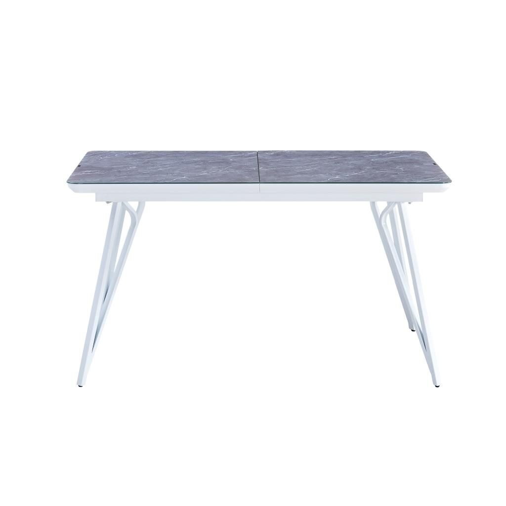 Išskleidžiamas valgomojo stalas TERRA 140-180x85 cm, pilka 4