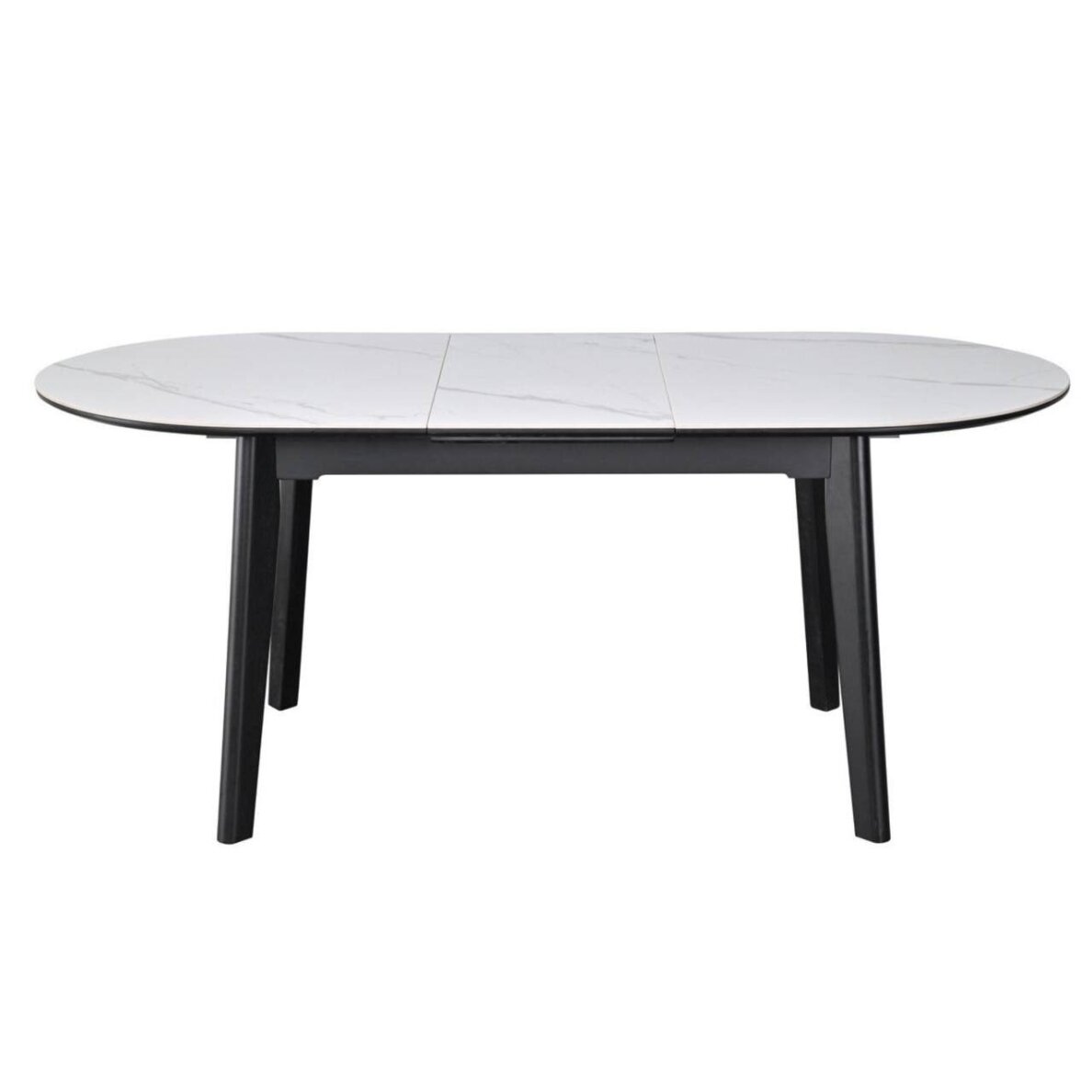 Išskleidžiamas valgomojo stalas ARES 140-180x85 cm, matinė balta 3 Išskleidžiamas valgomojo stalas ARES 140-180x85 cm, matinė balta 3