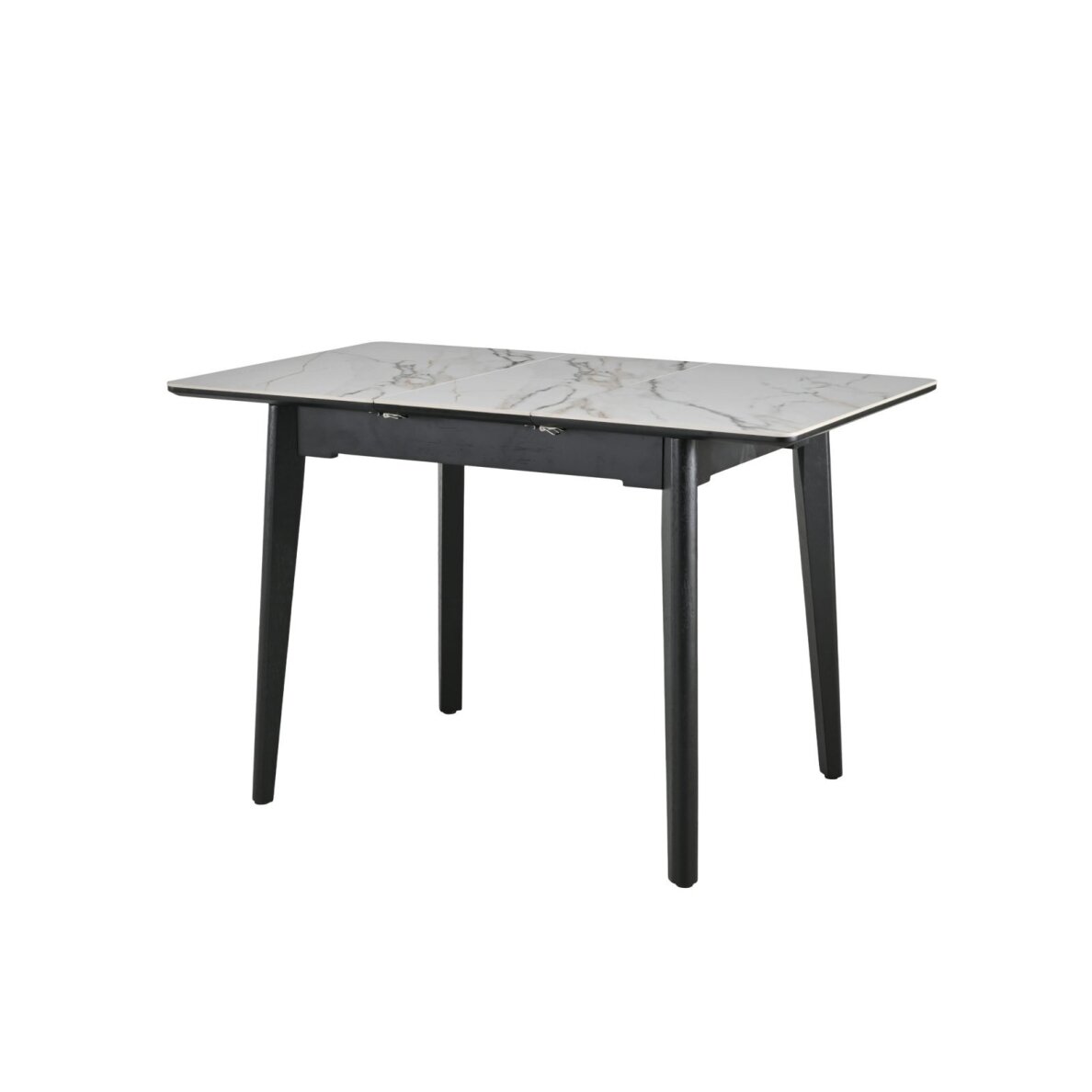Išskleidžiamas valgomojo stalas CARINA 90-120x70 cm, Calacatta marmuras (baltas su auksu) 2 Išskleidžiamas valgomojo stalas CARINA 90-120x70 cm, Calacatta marmuras (baltas su auksu) 2