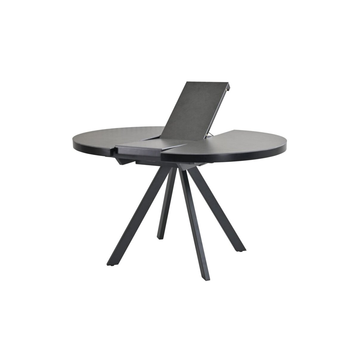 Išskleidžiamas valgomojo stalas LIBRA 100-130x100 cm, matinė šviesiai pilka 3 Išskleidžiamas valgomojo stalas LIBRA 100-130x100 cm, matinė šviesiai pilka 3