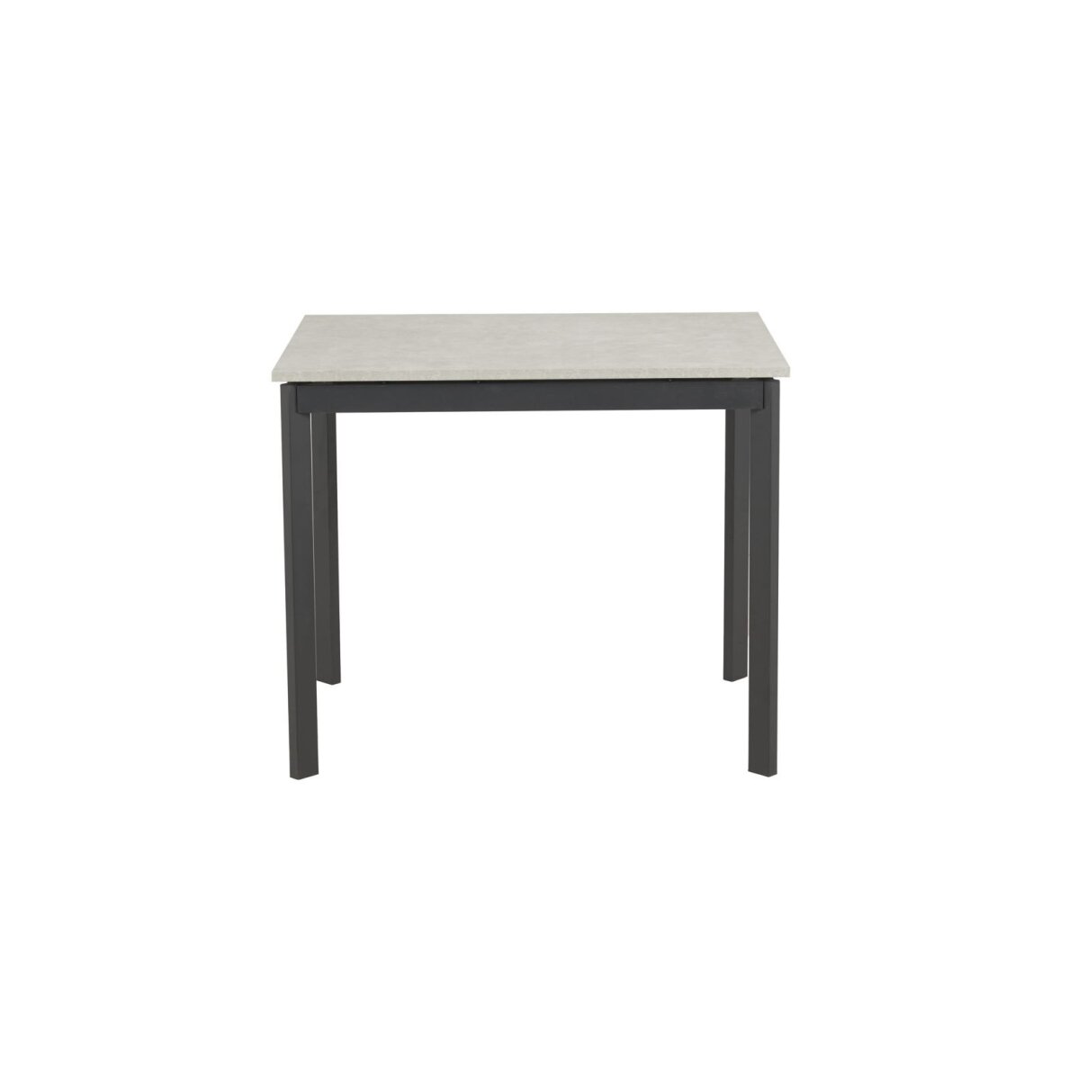 Išskleidžiamas valgomojo stalas LOFT 90-125x70 cm, pilka