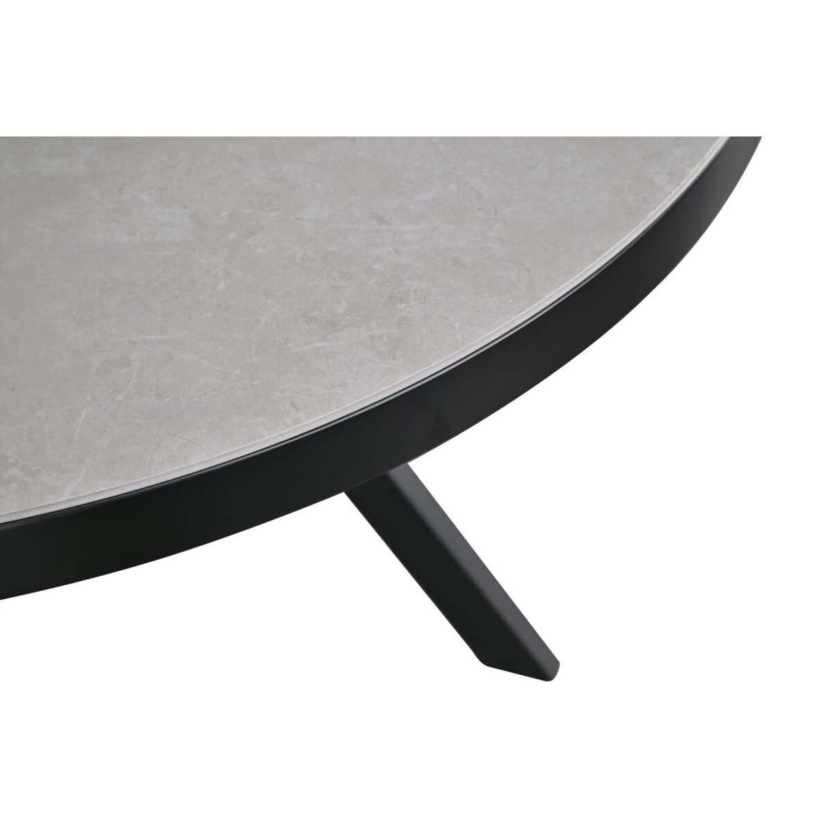 Išskleidžiamas valgomojo stalas LYRA 120-160x120 cm, matinė šviesiai pilka 4 Išskleidžiamas valgomojo stalas LYRA 120-160x120 cm, matinė šviesiai pilka 4