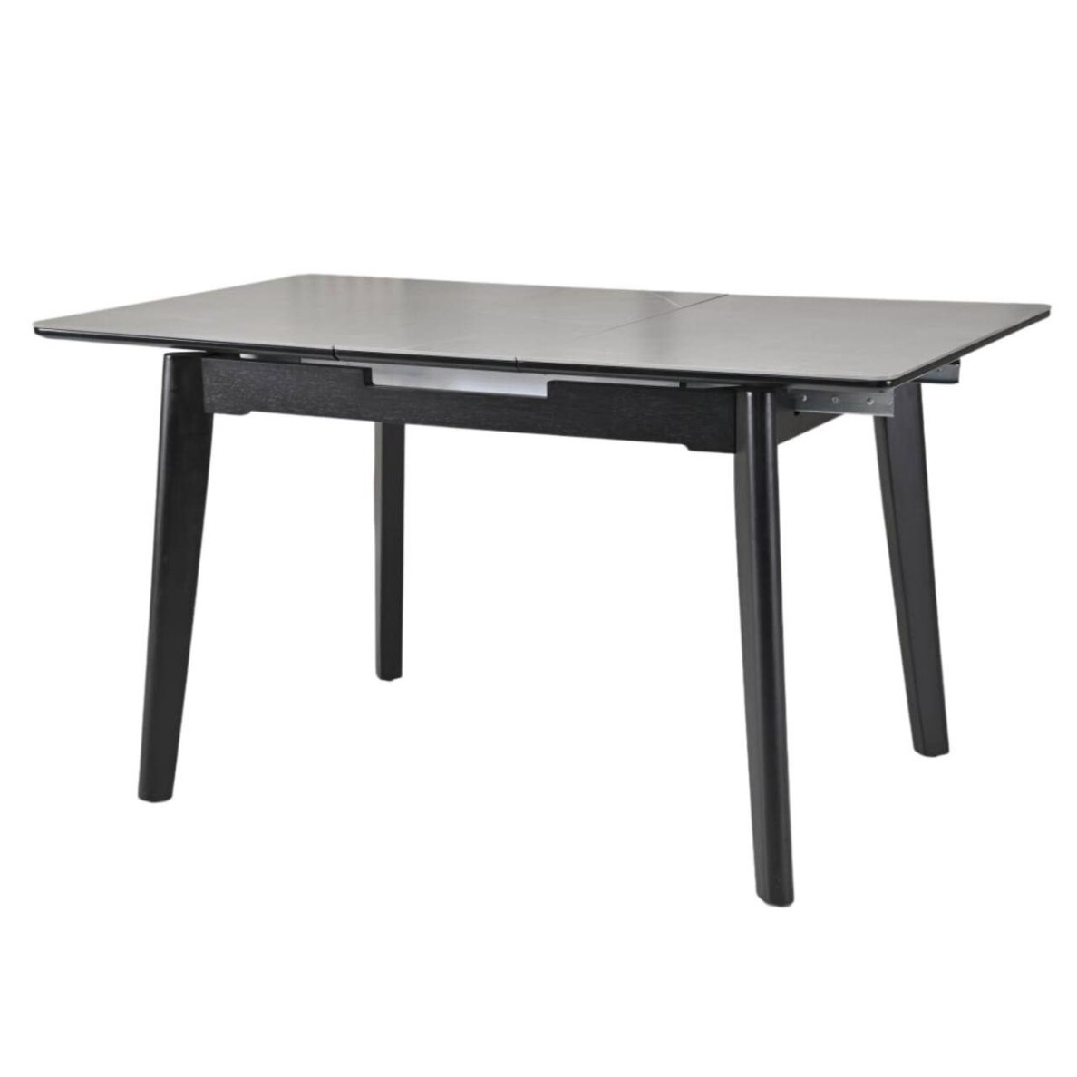 Išskleidžiamas valgomojo stalas OSTEN 110-140x80 cm, matinė pilka Išskleidžiamas valgomojo stalas OSTEN 110-140x80 cm, matinė pilka