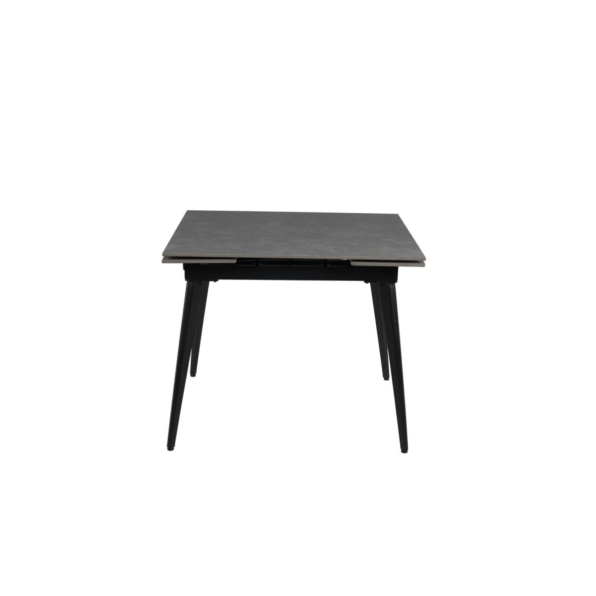 Išskleidžiamas valgomojo stalas REEF 90-140x70 cm, matinė tamsiai pilka