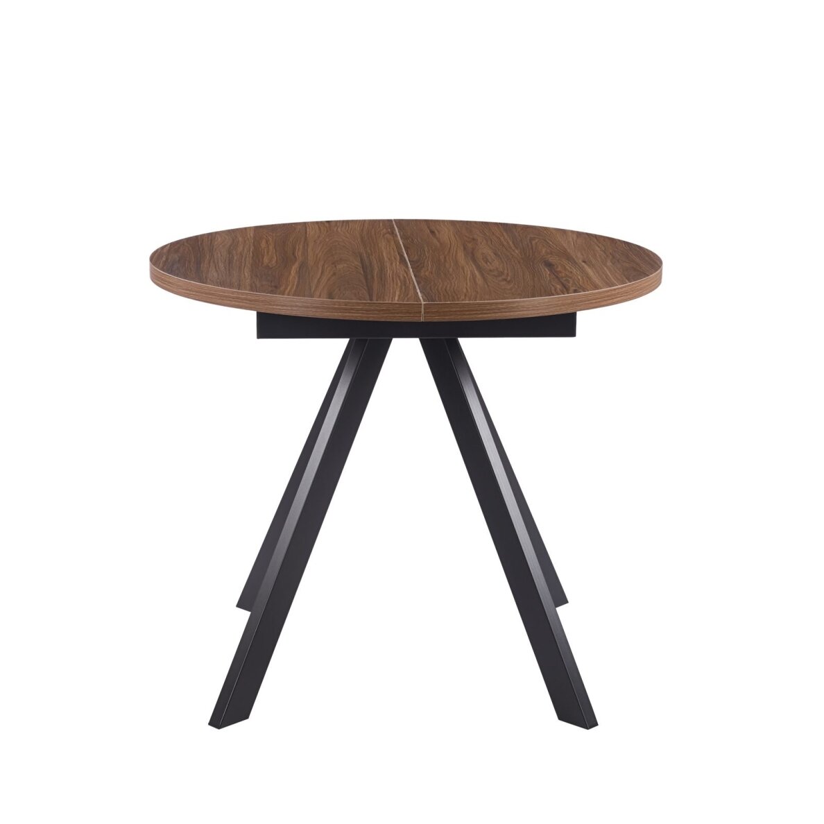 Išskleidžiamas valgomojo stalas RONDO 90-120x90 cm, tamsus ąžuolas Išskleidžiamas valgomojo stalas RONDO 90-120x90 cm, tamsus ąžuolas