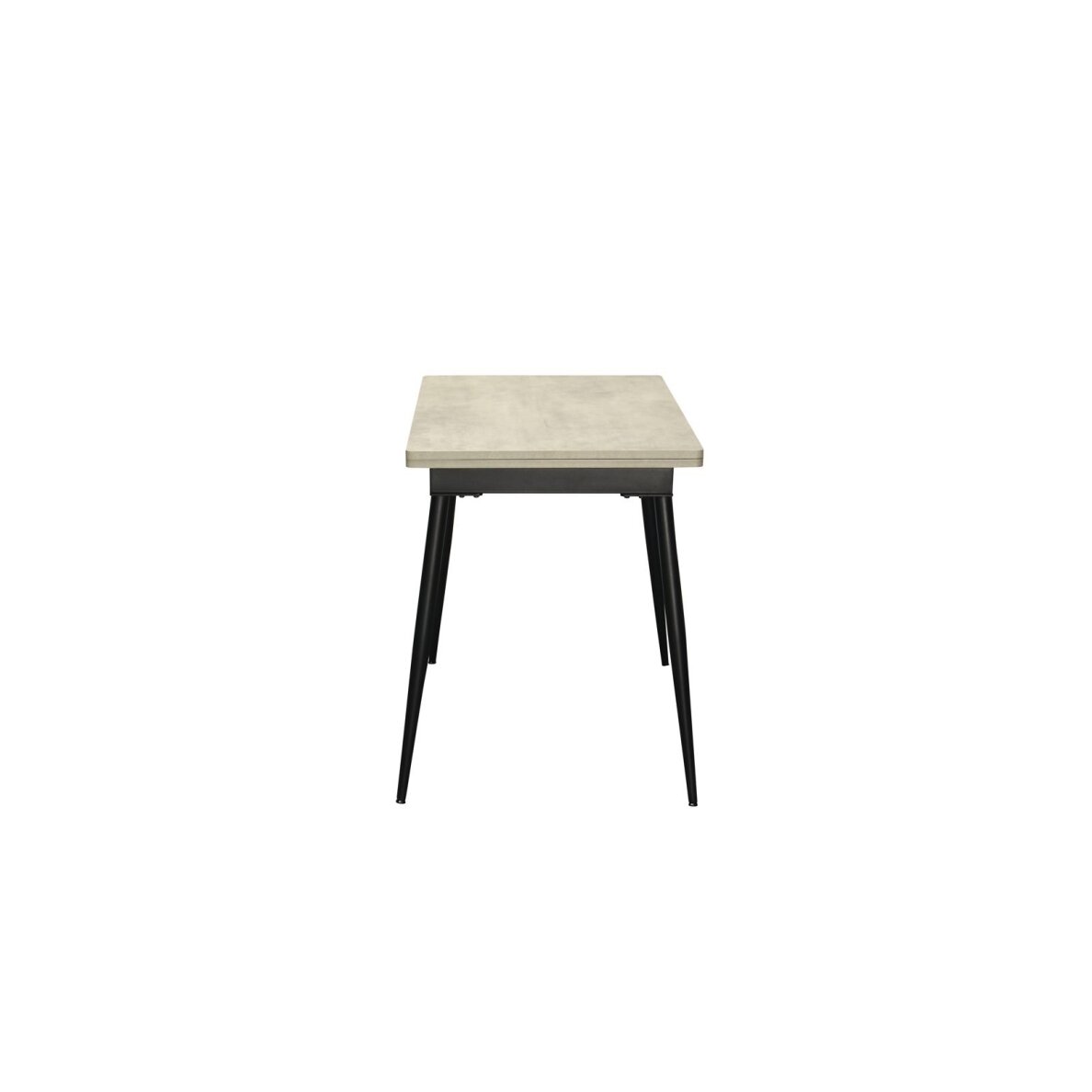 Išskleidžiamas valgomojo stalas SMART 60-120x93 cm, šviesiai pilka 5