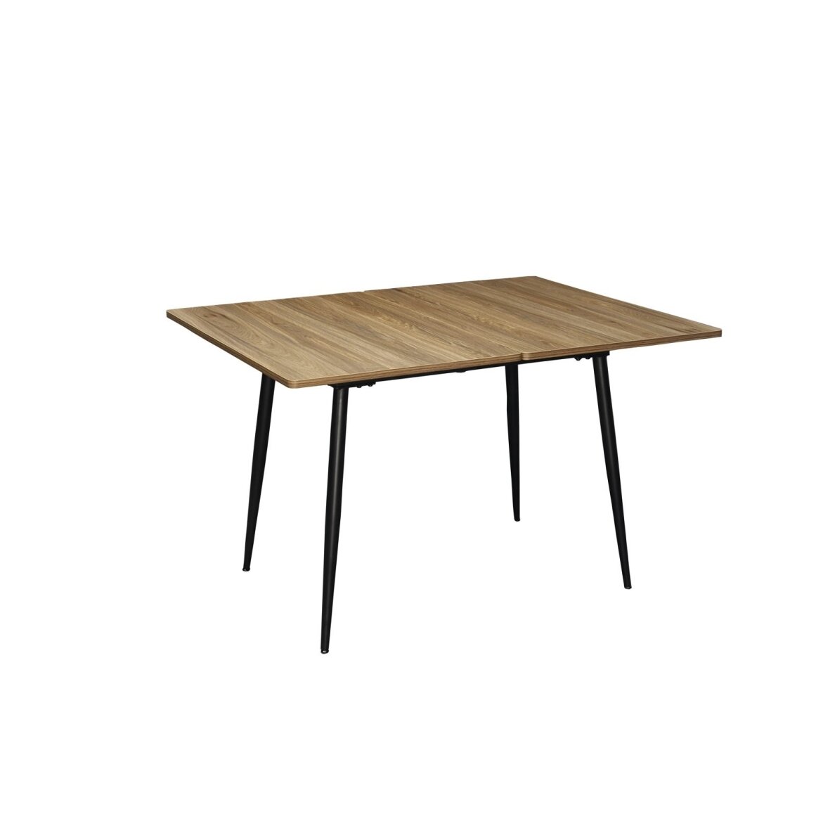 Išskleidžiamas valgomojo stalas SMART 60-120x93 cm, tamsus ąžuolas 3