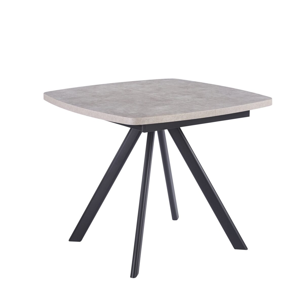 Išskleidžiamas valgomojo stalas SQUARE 90-120x90 cm, pilka 1 Išskleidžiamas valgomojo stalas SQUARE 90-120x90 cm, pilka 1