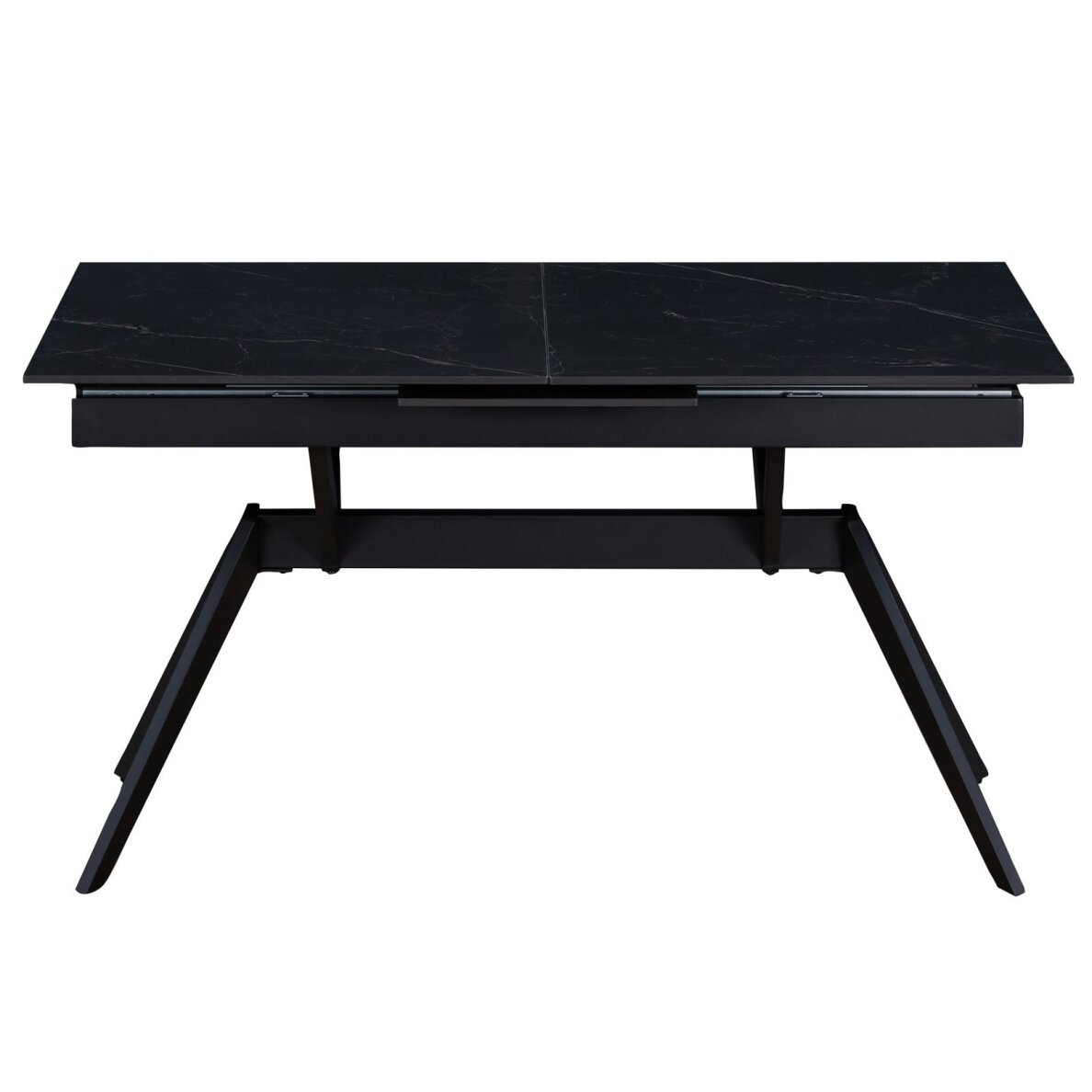 Išskleidžiamas valgomojo stalas TURS 140-180x90 cm, juoda 1