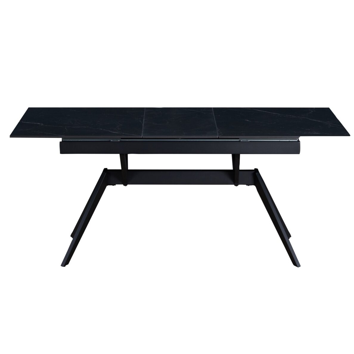 Išskleidžiamas valgomojo stalas TURS 140-180x90 cm, juoda 3