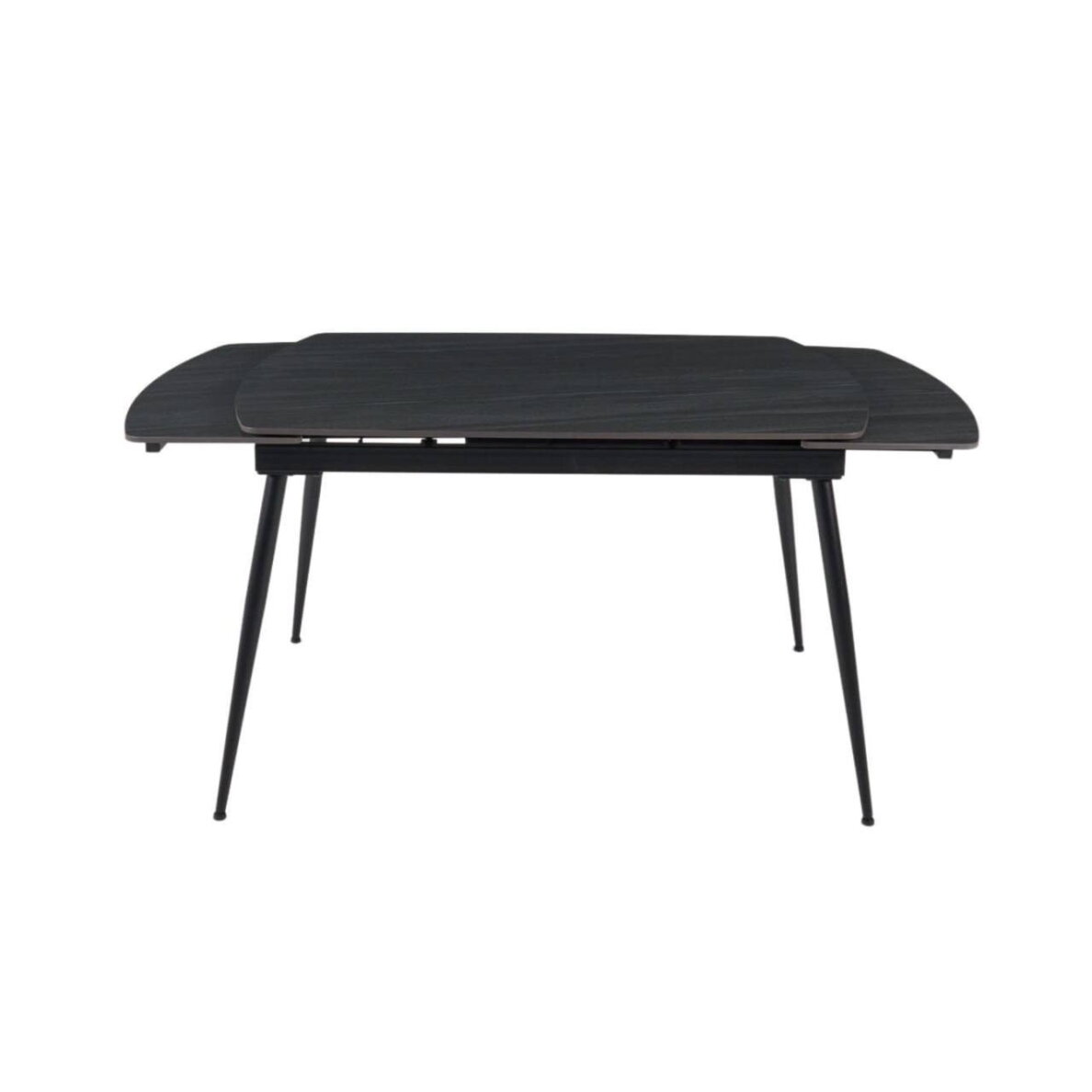 Išskleidžiamas valgomojo stalas VELA 110-170x75 cm, matinė antracito 4 Išskleidžiamas valgomojo stalas VELA 110-170x75 cm, matinė antracito 4