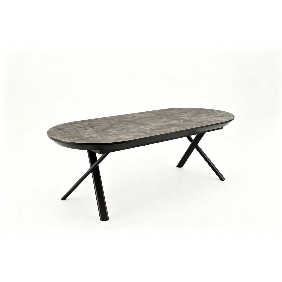 Išskleidžiamas valgomojo stalas WESTO 220-370x100 cm, tamsiai pilka 3 Išskleidžiamas valgomojo stalas WESTO 220-370x100 cm, tamsiai pilka 3