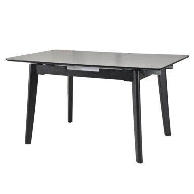 Išskleidžiamas valgomojo stalas OSTEN 110-140x80 cm, matinė pilka Išskleidžiamas valgomojo stalas OSTEN 110-140x80 cm, matinė pilka