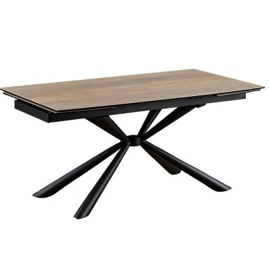 Išskleidžiamas valgomojo stalas STAV 160-240x90 cm, medžio raštas