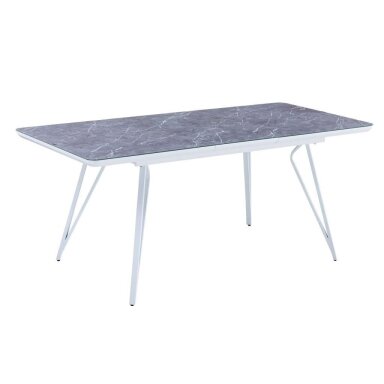 Išskleidžiamas valgomojo stalas TERRA 140-180x85 cm, pilka