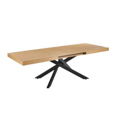 Išskleidžiamas stalas (natūralus ąžuolas) 160(240)x90 1 Išskleidžiamas stalas (natūralus ąžuolas) 160(240)x90 1
