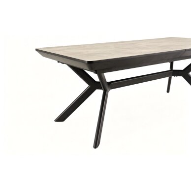 Išskleidžiamas valgomojo stalas BRUTO 210-360x100 cm, tamsiai pilka 5 Išskleidžiamas valgomojo stalas BRUTO 210-360x100 cm, tamsiai pilka 5