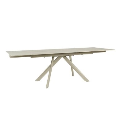 Išskleidžiamas valgomojo stalas CALISTO 160-240x90 cm, matinė smėlio (camel) 1 Išskleidžiamas valgomojo stalas CALISTO 160-240x90 cm, matinė smėlio (camel) 1