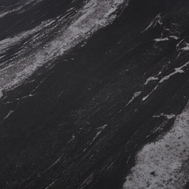 Išskleidžiamas valgomojo stalas CORVUS 165-240x90 cm, matinė „Black Galaxy“ 4 Išskleidžiamas valgomojo stalas CORVUS 165-240x90 cm, matinė „Black Galaxy“ 4