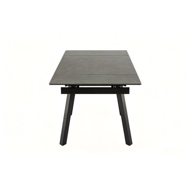 Išskleidžiamas valgomojo stalas DART 90-150x80 cm, tamsiai pilka 3