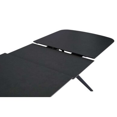 Išskleidžiamas valgomojo stalas DELF 160-204x90 cm, pilka 4 Išskleidžiamas valgomojo stalas DELF 160-204x90 cm, pilka 4