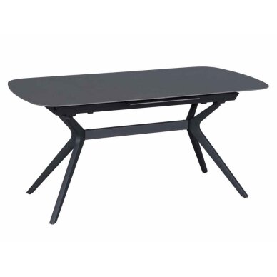 Išskleidžiamas valgomojo stalas DELF 160-204x90 cm, pilka Išskleidžiamas valgomojo stalas DELF 160-204x90 cm, pilka