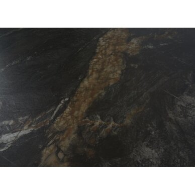 Išskleidžiamas valgomojo stalas ECLIPSE 165-240x90 cm, matinė juoda su auksu 4 Išskleidžiamas valgomojo stalas ECLIPSE 165-240x90 cm, matinė juoda su auksu 4