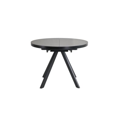 Išskleidžiamas valgomojo stalas LIBRA 100-130x100 cm, matinė šviesiai pilka Išskleidžiamas valgomojo stalas LIBRA 100-130x100 cm, matinė šviesiai pilka