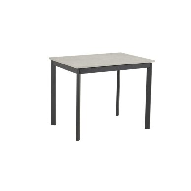 Išskleidžiamas valgomojo stalas LOFT 90-125x70 cm, pilka 1 Išskleidžiamas valgomojo stalas LOFT 90-125x70 cm, pilka 1