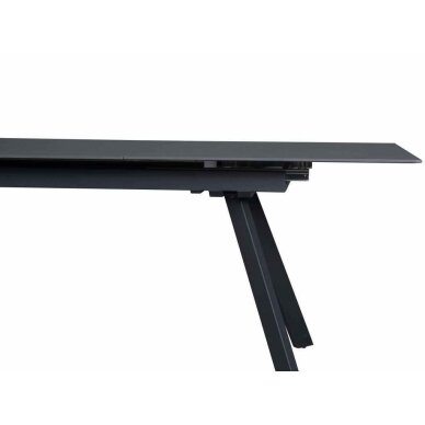 Išskleidžiamas valgomojo stalas MARS 160-205x90 cm, pilka 4