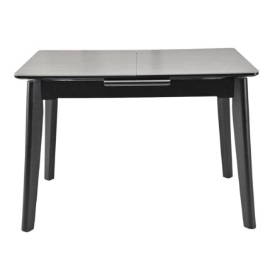 Išskleidžiamas valgomojo stalas OSTEN 110-140x80 cm, matinė pilka 2