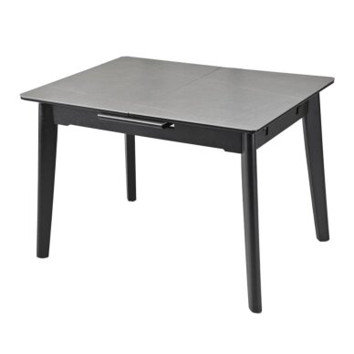 Išskleidžiamas valgomojo stalas OSTEN 110-140x80 cm, matinė pilka 4 Išskleidžiamas valgomojo stalas OSTEN 110-140x80 cm, matinė pilka 4