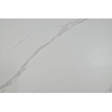 Išskleidžiamas valgomojo stalas OSTEN 120-160x80 cm, matinė balta 5 Išskleidžiamas valgomojo stalas OSTEN 120-160x80 cm, matinė balta 5