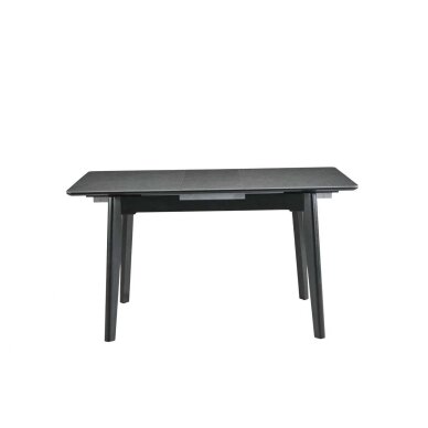 Išskleidžiamas valgomojo stalas OSTEN 120-160x80 cm, matinė tamsiai pilka 1 Išskleidžiamas valgomojo stalas OSTEN 120-160x80 cm, matinė tamsiai pilka 1
