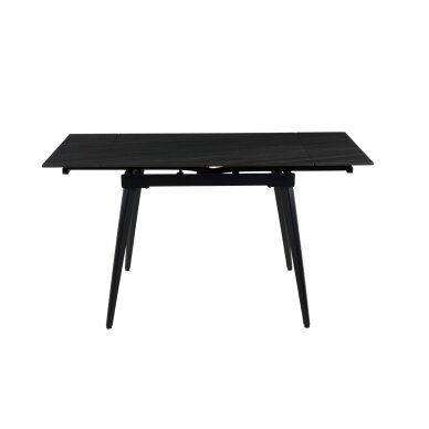 Išskleidžiamas valgomojo stalas REEF 90-140x70 cm, matinė antracito 3