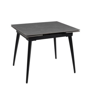 Išskleidžiamas valgomojo stalas REEF 90-140x70 cm, matinė pilka 1 Išskleidžiamas valgomojo stalas REEF 90-140x70 cm, matinė pilka 1