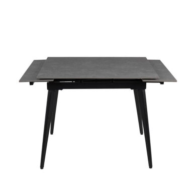 Išskleidžiamas valgomojo stalas REEF 90-140x70 cm, matinė pilka 3 Išskleidžiamas valgomojo stalas REEF 90-140x70 cm, matinė pilka 3