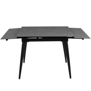 Išskleidžiamas valgomojo stalas REEF 90-140x70 cm, matinė pilka 4 Išskleidžiamas valgomojo stalas REEF 90-140x70 cm, matinė pilka 4