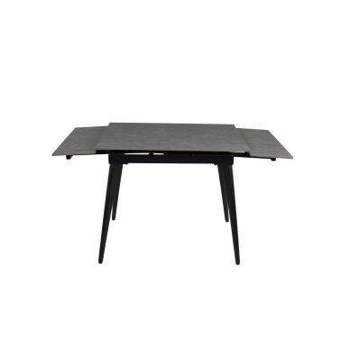 Išskleidžiamas valgomojo stalas REEF 90-140x70 cm, matinė tamsiai pilka 2