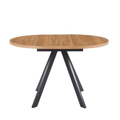 Išskleidžiamas valgomojo stalas RONDO 90-120x90 cm, ąžuolas 3 Išskleidžiamas valgomojo stalas RONDO 90-120x90 cm, ąžuolas 3