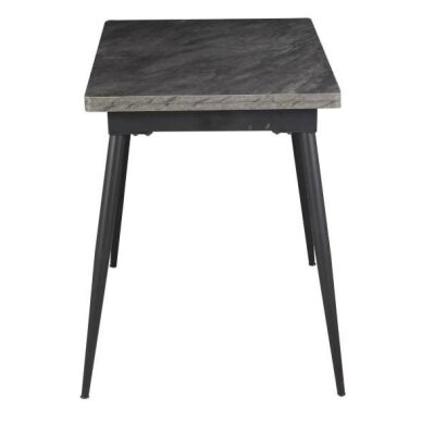 Išskleidžiamas valgomojo stalas SMART 60-120x93 cm, antracito 4